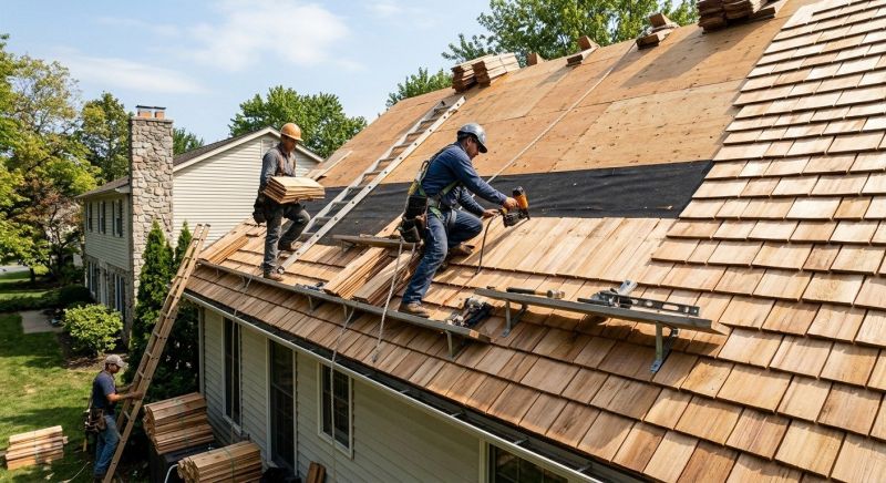 Shake Roof Replacement in Earlysville, VA