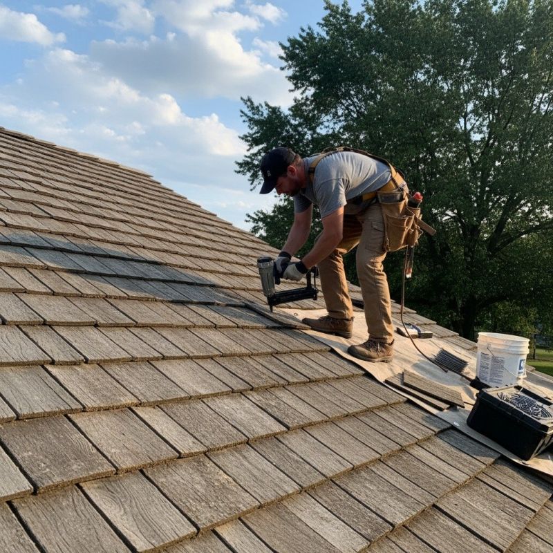 Shake Shingle Repair in Scottsville, VA