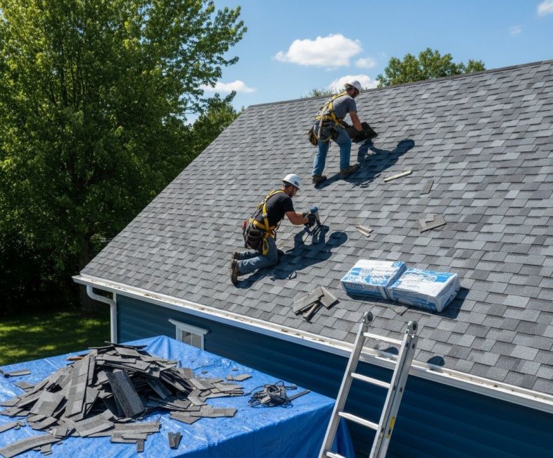 Shingle Roof Replacement in Cartersville, VA