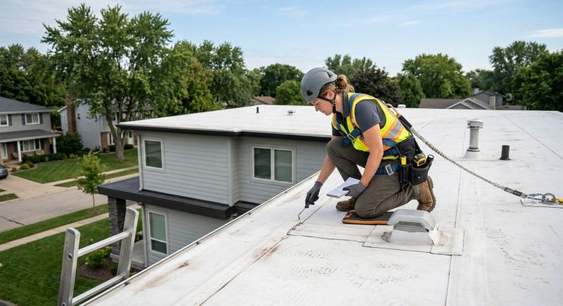 Single Ply Roof Inspection in Fluvanna County, VA
