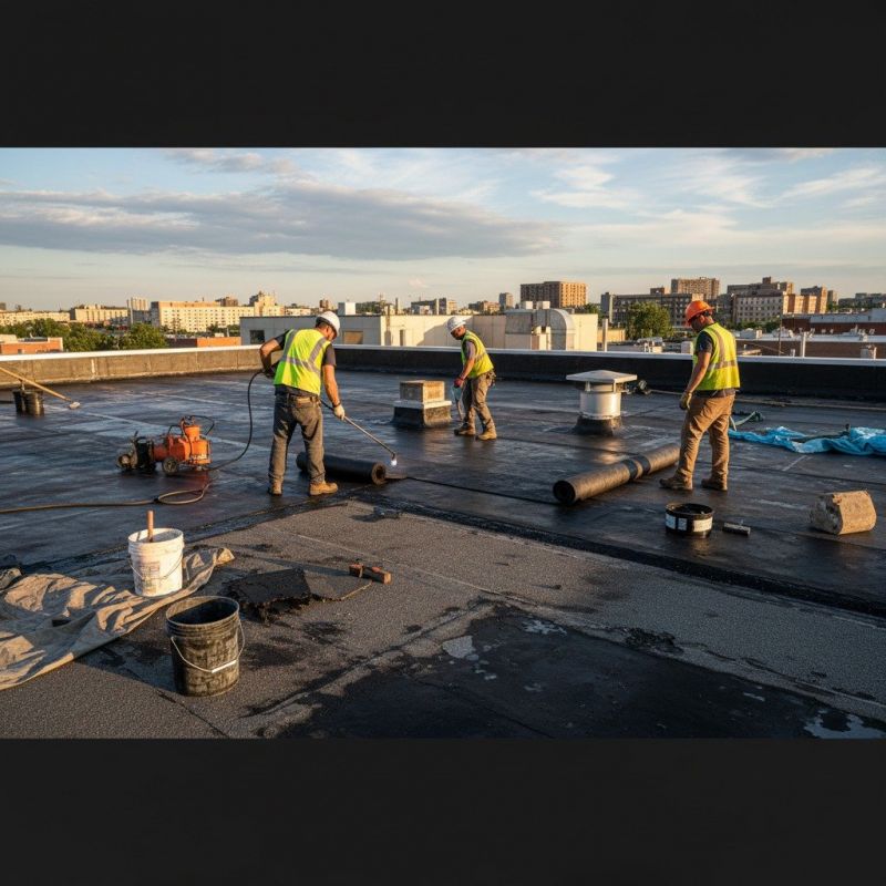 Single Ply Roof Repair in Fluvanna County, VA