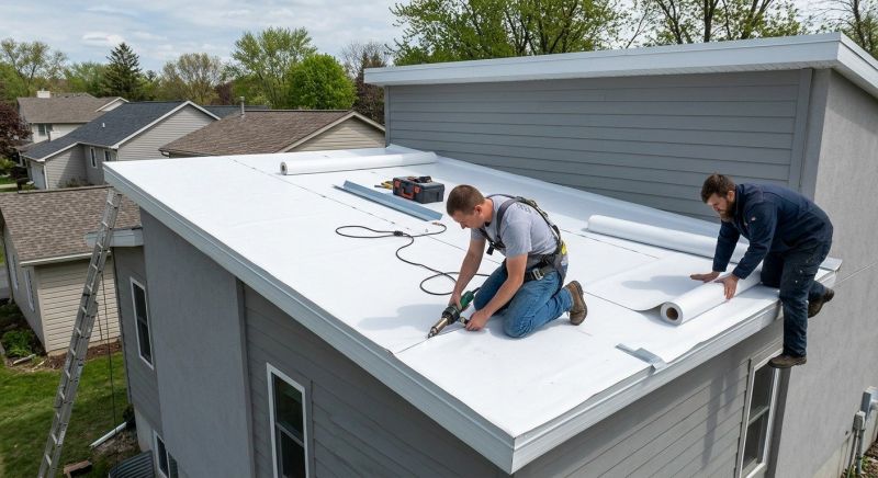 Single Ply Roof Repair in Fluvanna County, VA