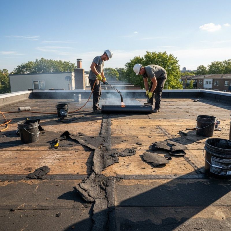 Single Ply Roof Repair in Scottsville, VA