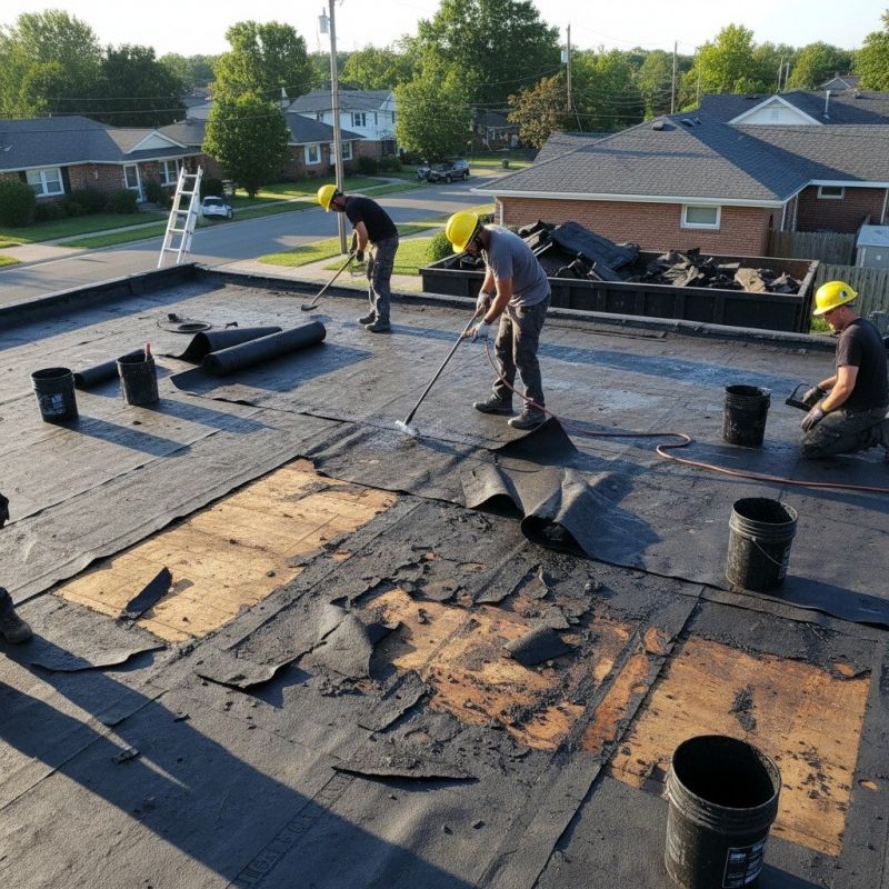 Single Ply Roof Repair in Scottsville, VA