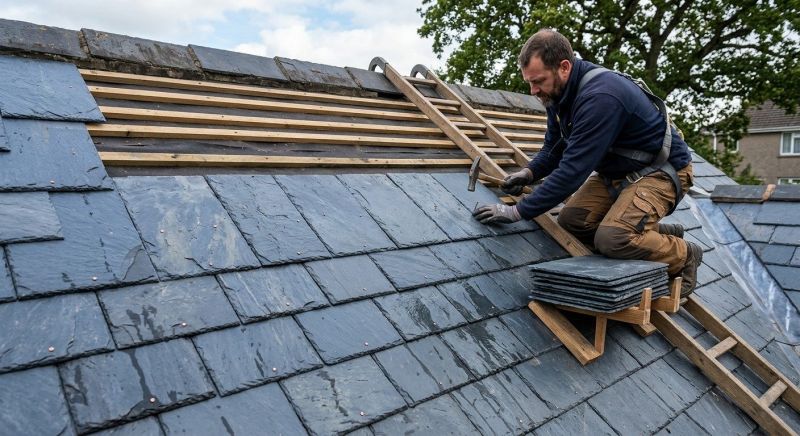 Slate Roof Construction in Earlysville, VA