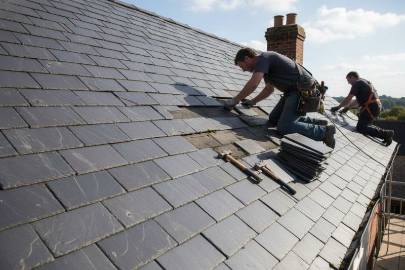 Slate Roof Repair in Albemarle County, VA