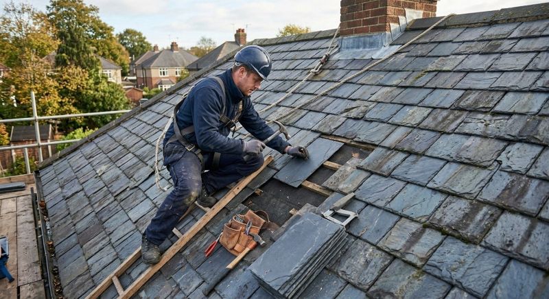 Slate Roof Repair in Cartersville, VA