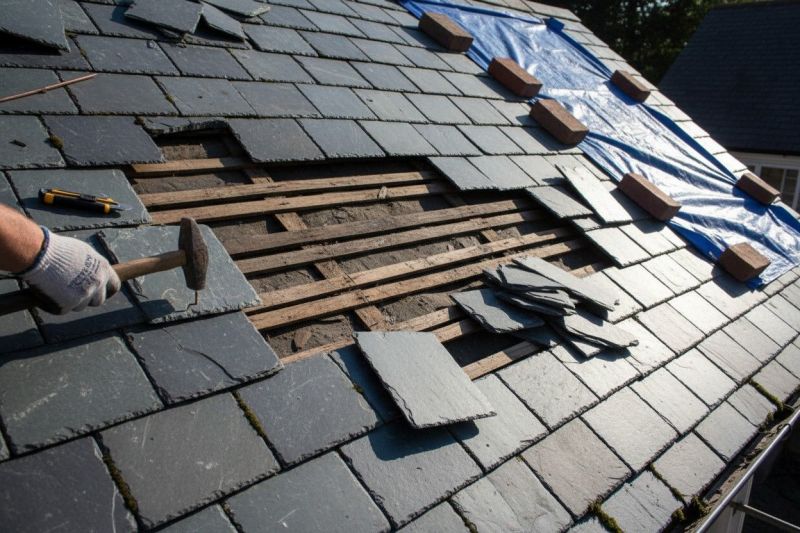Slate Roof Repair in Fork Union, VA