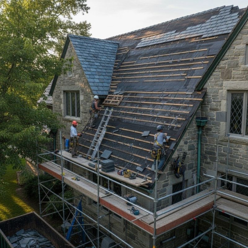 Slate Roof Replacement in Batesville, VA
