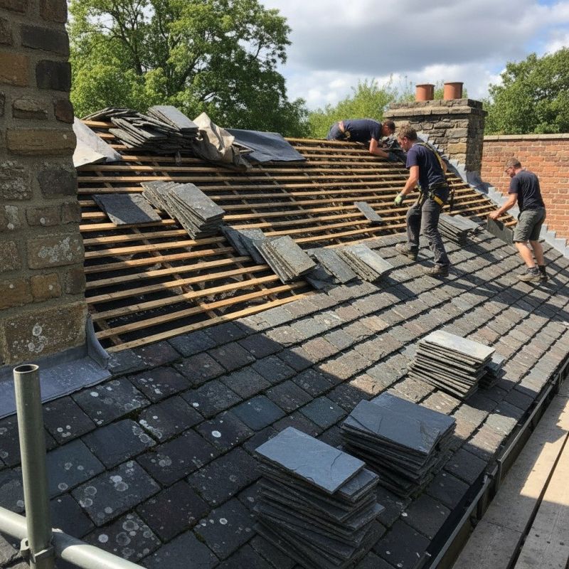 Slate Roof Replacement in Fluvanna County, VA