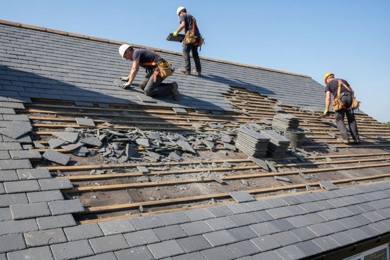 Slate Roof Replacement in Mineral, VA