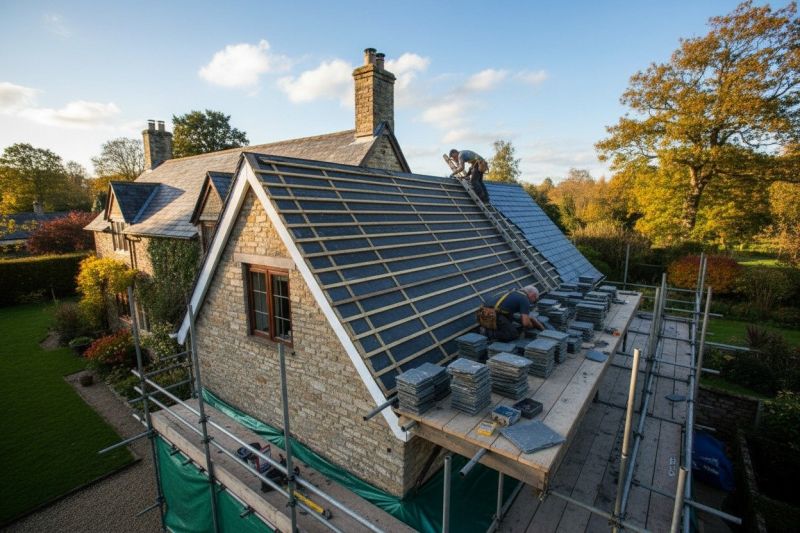 Slate Roof Replacement in Ruckersville, VA