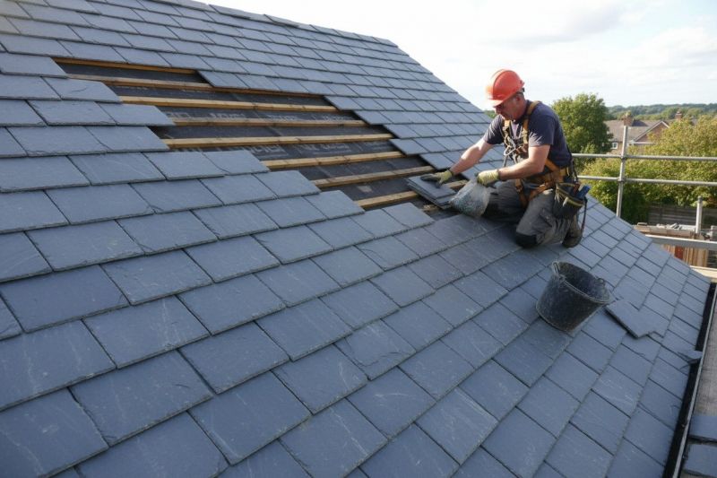 Slate Shingles Repair in Louisa County, VA