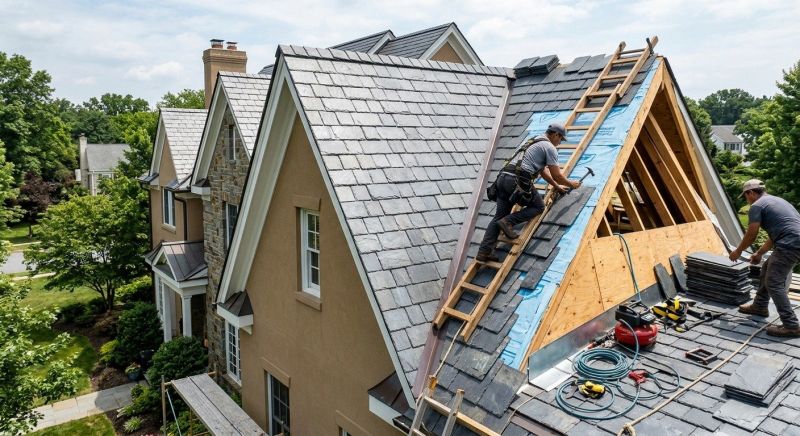 Slate Shingles Repair in Mineral, VA