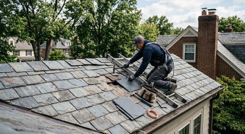 Slate Shingles Repair in Ruckersville, VA