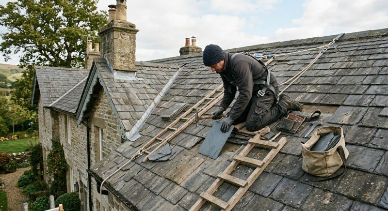 Slate Shingles Repair in Scottsville, VA