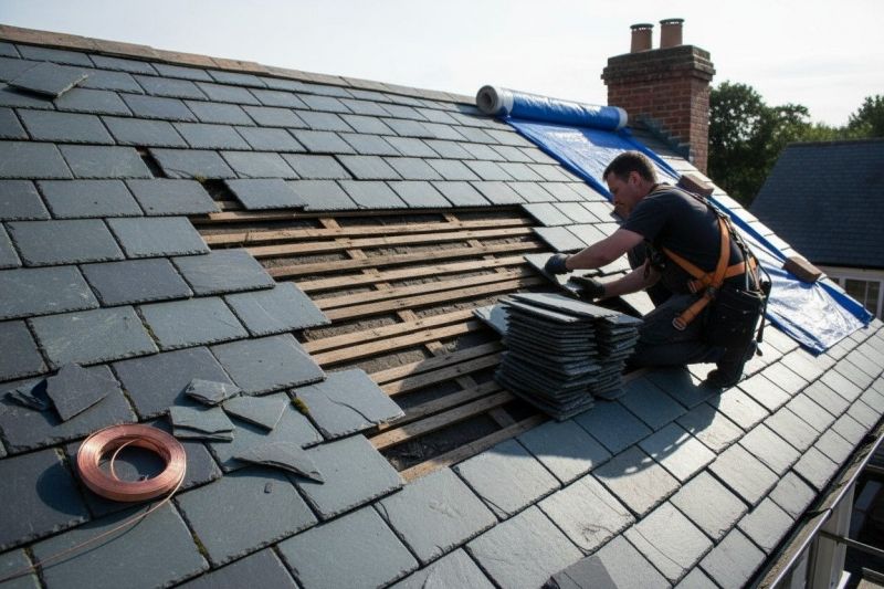 Slate Shingles Repair in Scottsville, VA