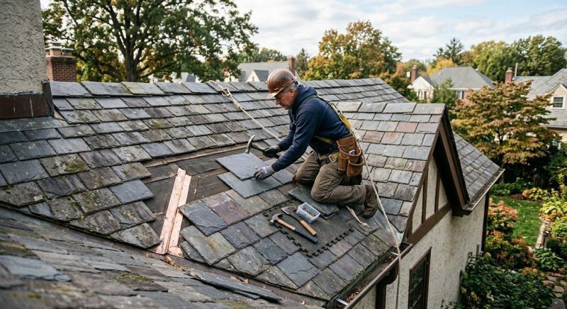 Slate Shingles Repair in Scottsville, VA
