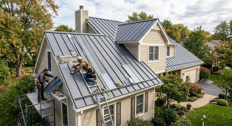 Steel Roof Repair in Fluvanna County, VA