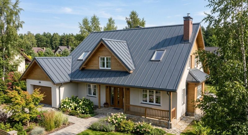 Steel Roof Replacement in Kents Store, VA