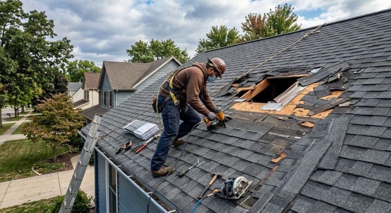 Storm Damage Roof Repair in Charlottesville, VA