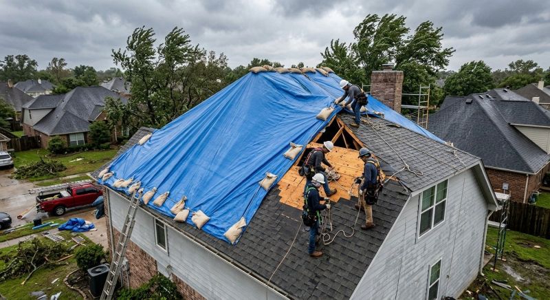 Storm Damage Roof Repair in Earlysville, VA