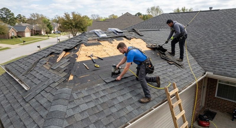 Storm Damage Roof Repair in Mineral, VA