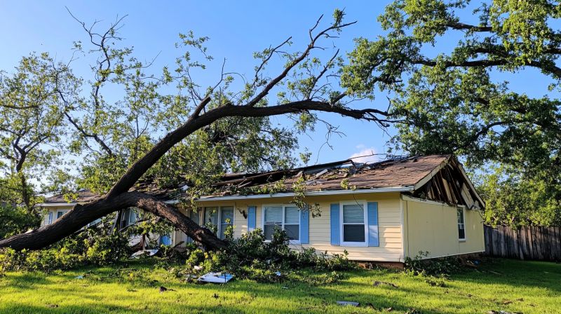 Storm Damage Roof Repair in Mineral, VA