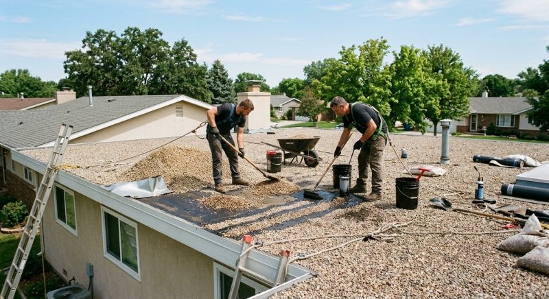 Tar And Gravel Roof Repair in Barboursville, VA