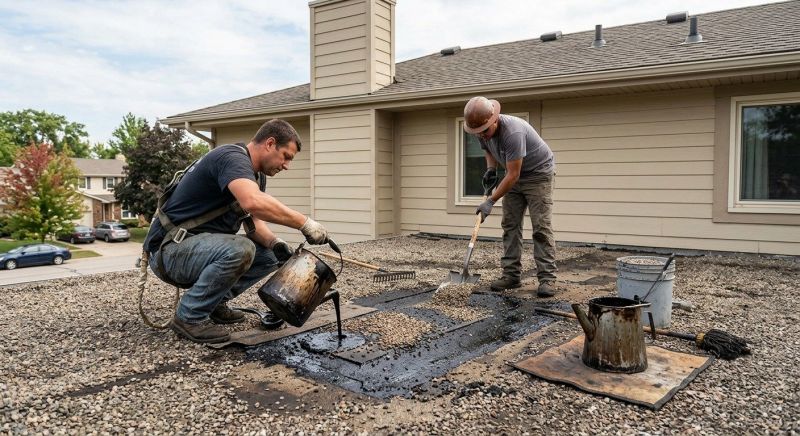 Tar And Gravel Roof Repair in Earlysville, VA