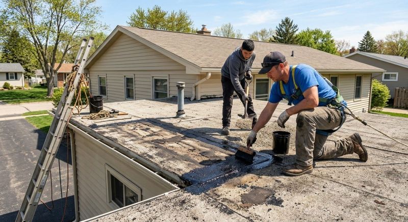 Tar And Gravel Roof Repair in Gordonsville, VA