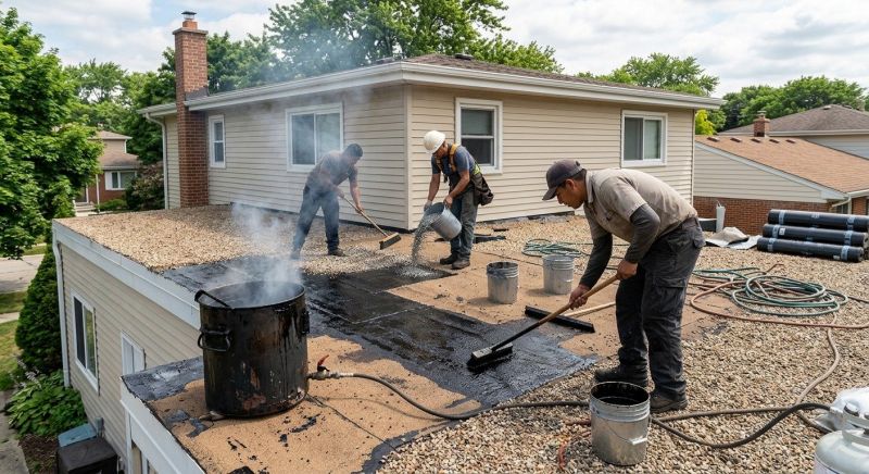 Tar And Gravel Roof Repair in Gordonsville, VA