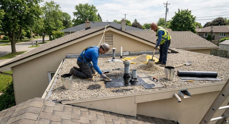 Tar And Gravel Roof Repair in Louisa, VA