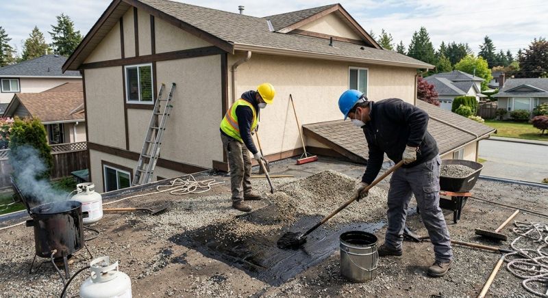 Tar And Gravel Roof Repair in Scottsville, VA