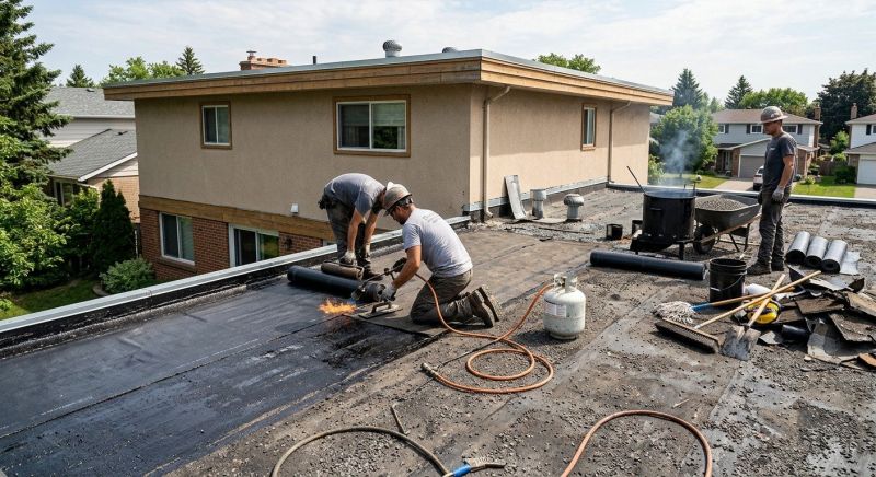 Tar Roof Repair in Barboursville, VA