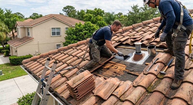 Tile Roof Repair in Barboursville, VA