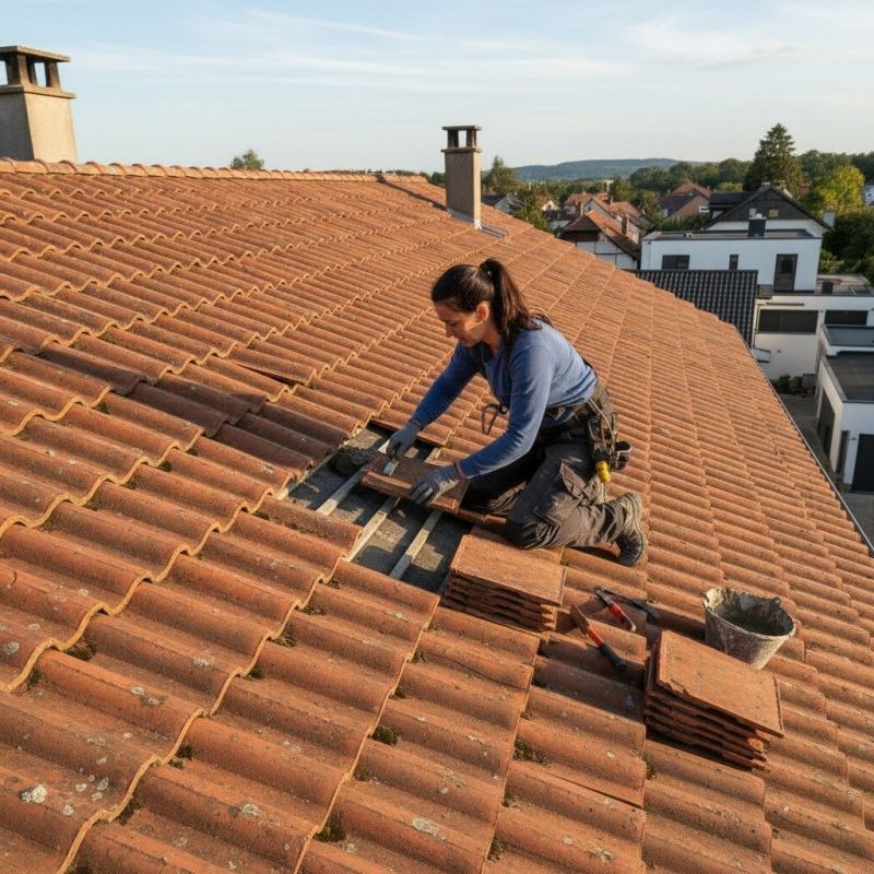 Tile Roof Repair in Crozet, VA