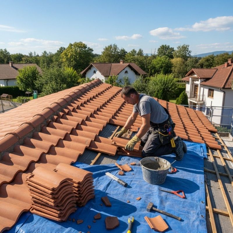 Tile Roof Repair in Fork Union, VA