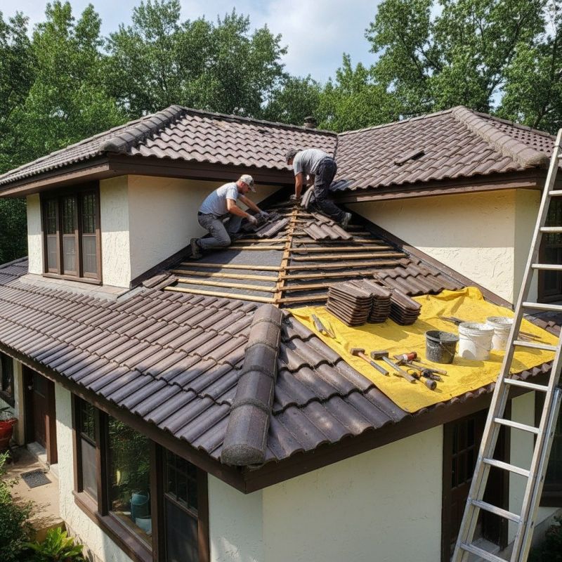 Tile Roof Repair in Kents Store, VA