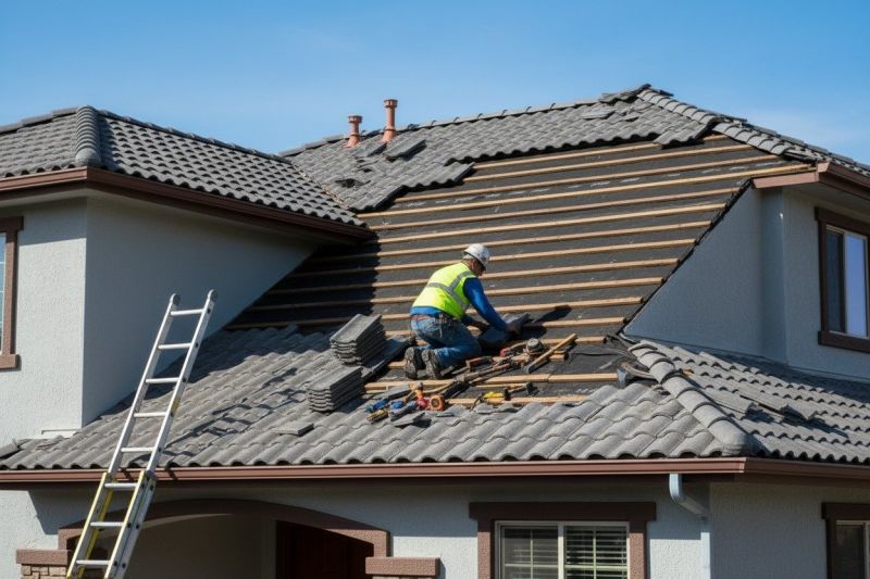 Tile Roof Repair in Keswick, VA