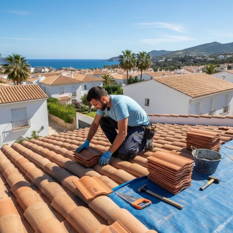 Tile Roof Repair in Louisa, VA