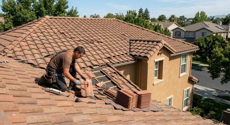 Tile Roof Repair in Palmyra, VA