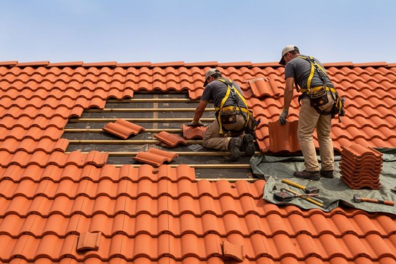 Tile Roof Repair in Scottsville, VA
