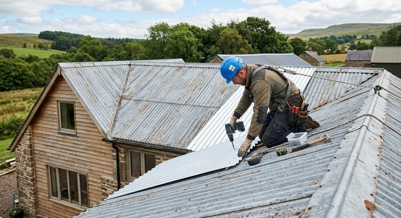 Tin Roof Repair in Fluvanna County, VA