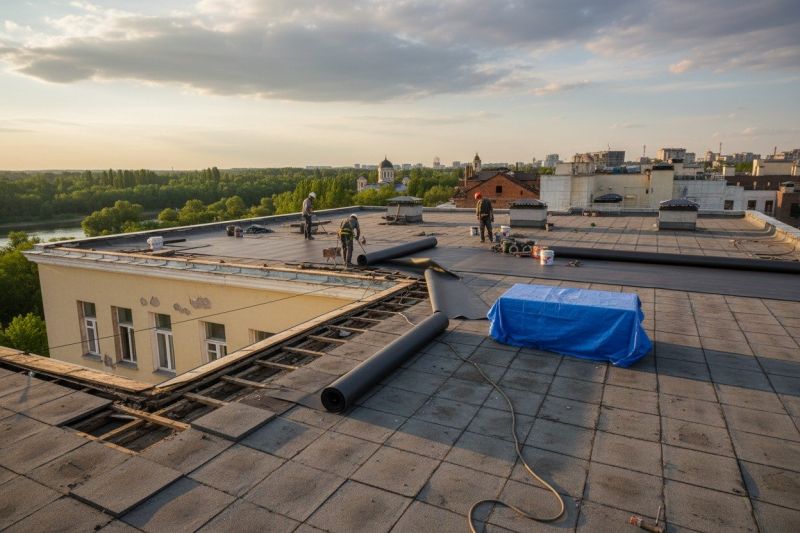 Tpo Roof Replacement in Fork Union, VA