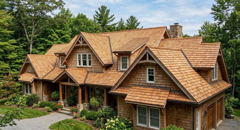 Wood Roofing Installation in Charlottesville, VA