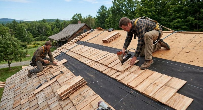Wood Roofing Installation in Earlysville, VA