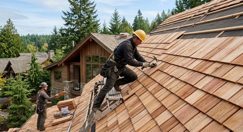 Wood Roofing Installation in Keswick, VA