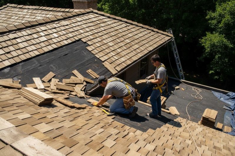 Wood Shake Roof Repair in Barboursville, VA