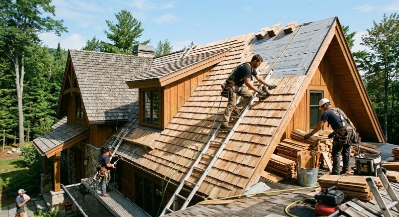 Wood Shake Roof Replacement in Louisa County, VA